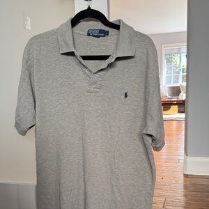 Polo by Ralph Lauren Men's Heather Gray Polo Shirt